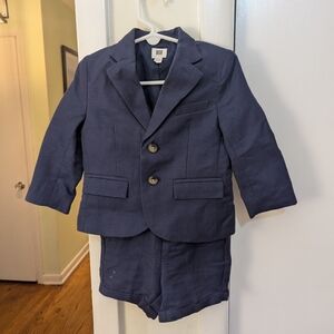 Janie and Jack Classic Blue Blazer Set